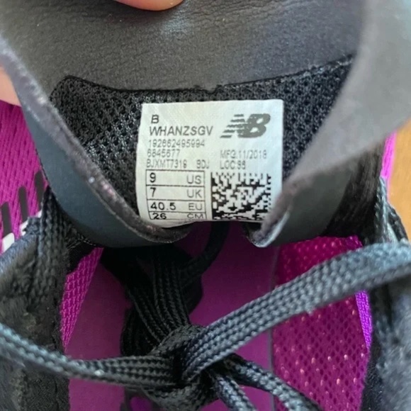 New Balance Running Shoes, Size 9 - Picture 6 of 7